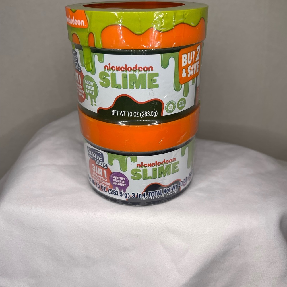 Nickelodeon Suave kids shampoo conditioner and body wash